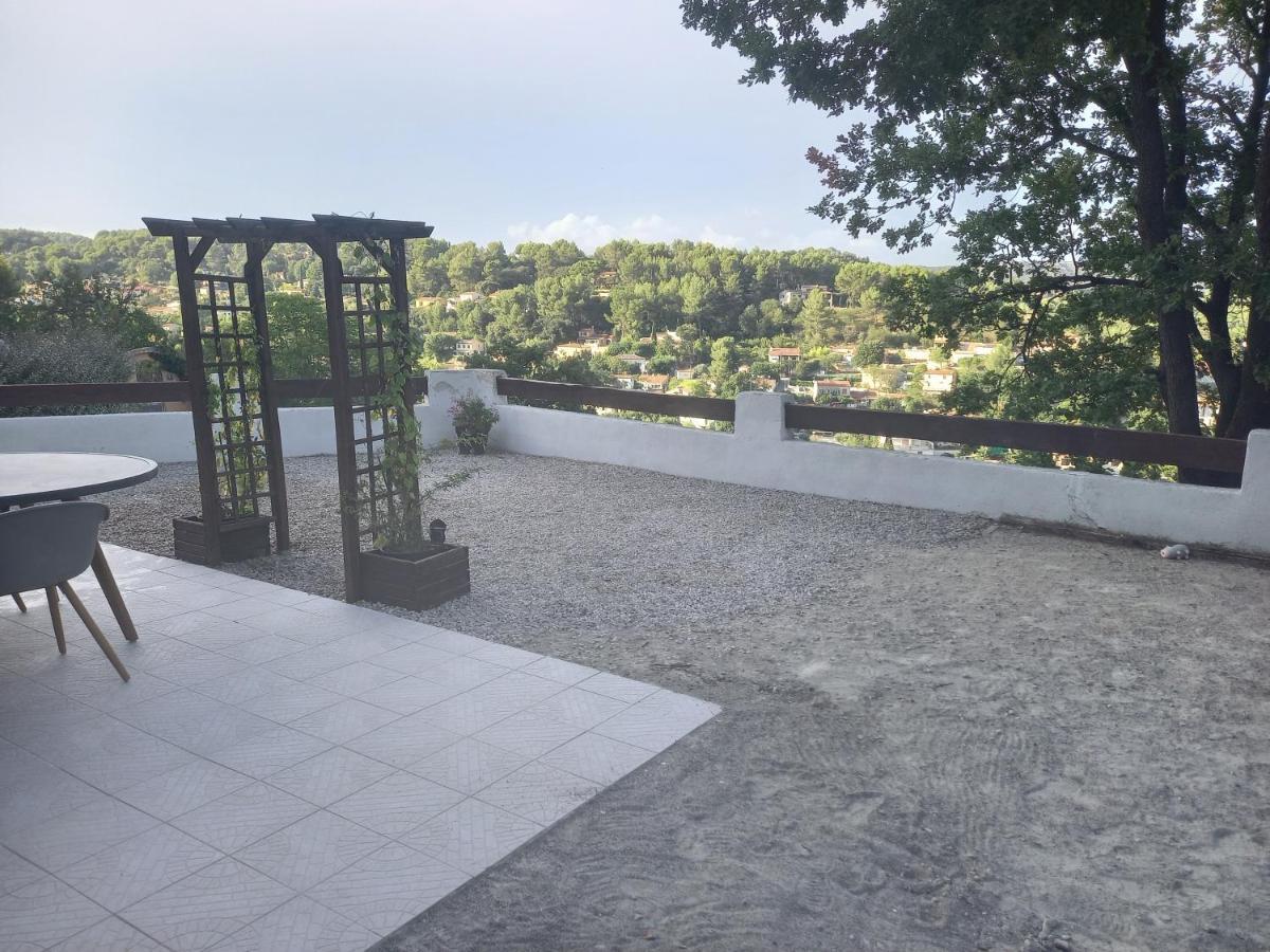 Vue Magnifique, Jardin Et Petit Cocon En Provence Apartment Peypin Exterior photo